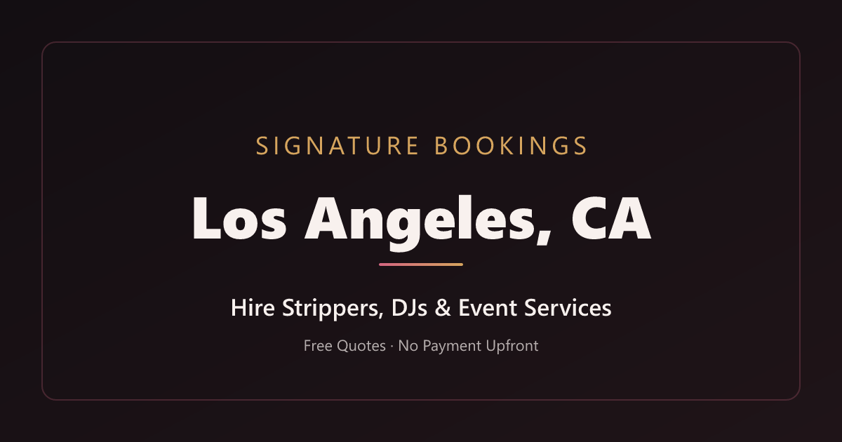 Event entertainment