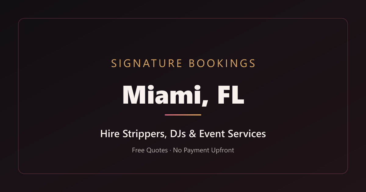 Event entertainment