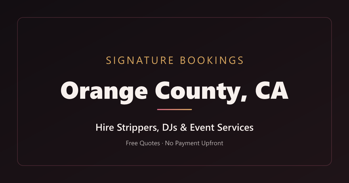Event entertainment
